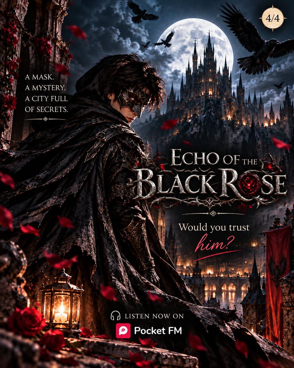 kimversebooks's tweet photo. A masked rescuer.
No name. No explanation.
Only a black rose left behind. 🖤🌹

Who is the Black Raven?

🎧 Echo of the Black Rose | Pocket FM
🔗 https://t.co/xRaBmzqfFH https://t.co/VnR9dXKOHK