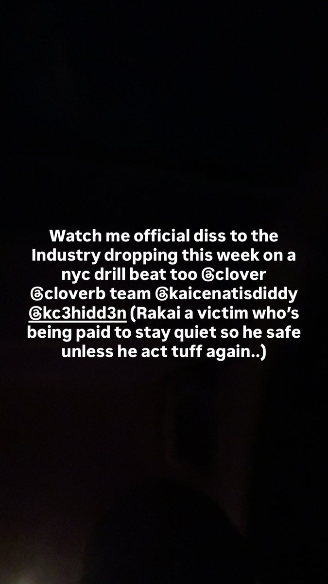 ReggieUpdate's tweet photo. Reggie announced he is dropping an official industry diss track this week over a NYC drill beat. He tagged Clover members and aimed his sharpest bars at Kai Cenat while claiming that Rakai is a victim who is actively being paid to stay quiet. 🤐🎵🎙️💥 https://t.co/dsJVarqIqR