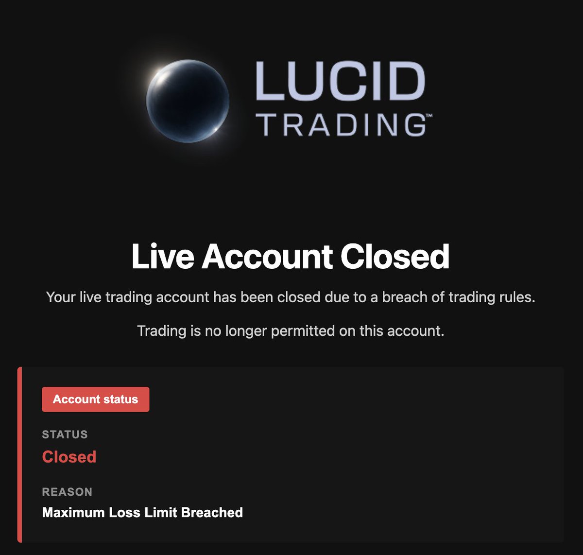 rickytradez's tweet photo. Total Live Payouts: $41,211 💰

I didn't plan on trading today.

But I did and I paid the price.

As always, I'll keep on moving forward 🫡 https://t.co/Y4EqbQajq3