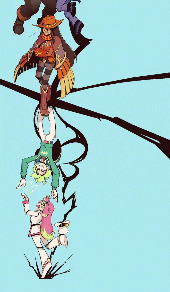 EpithetErased's tweet photo. Ok I didn't realize Twitter would absolutely *destroy* that image quality. Here's it is divided into quarters.

The full version is on the Epithet Pátreon 100% for free if you want it. https://t.co/YM6oC7n9Tb