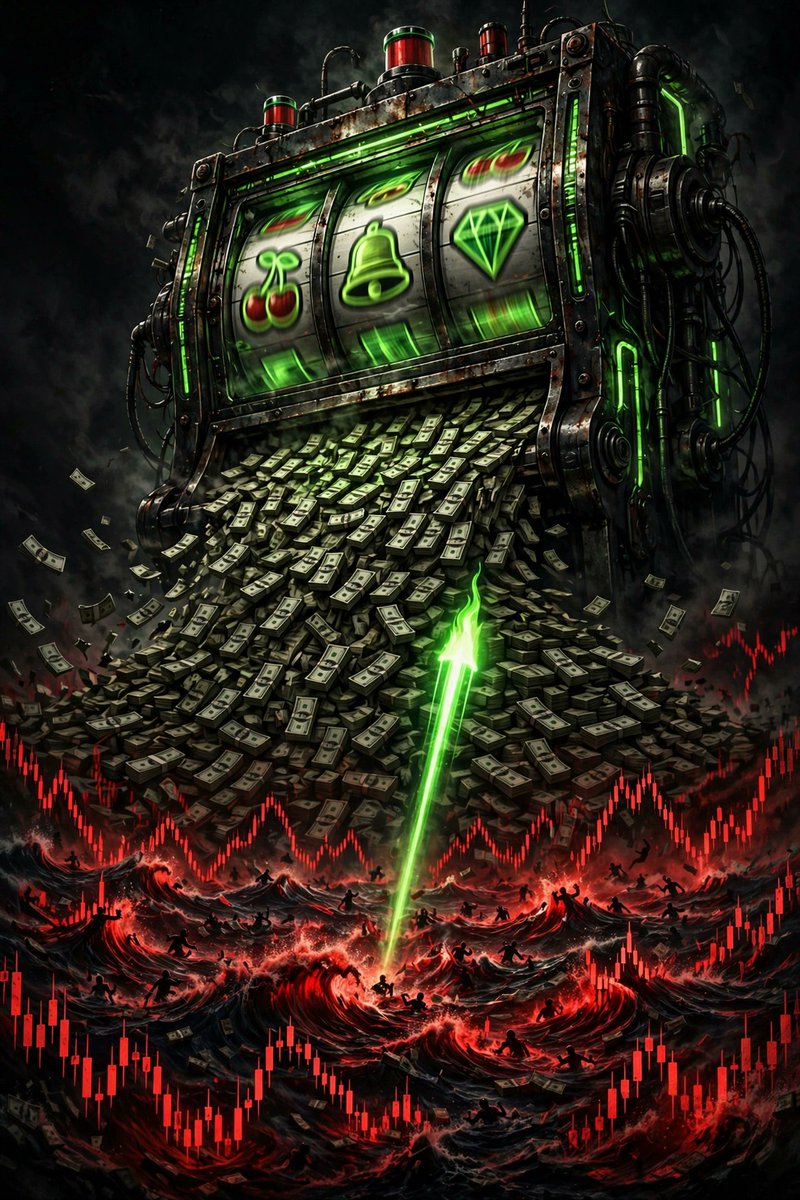 PumpPr00f's tweet photo. markets bled all week
btc $83k, sol -10%

and the trenches still printed a $20M runner today

https://t.co/MHI3Sjgu4z made $18.6M this week
81% of memecoins are down 90%+

the house always eats
the only edge is knowing who buys first

watch the wallets, not the calls https://t.co/wvuwSLSS4e