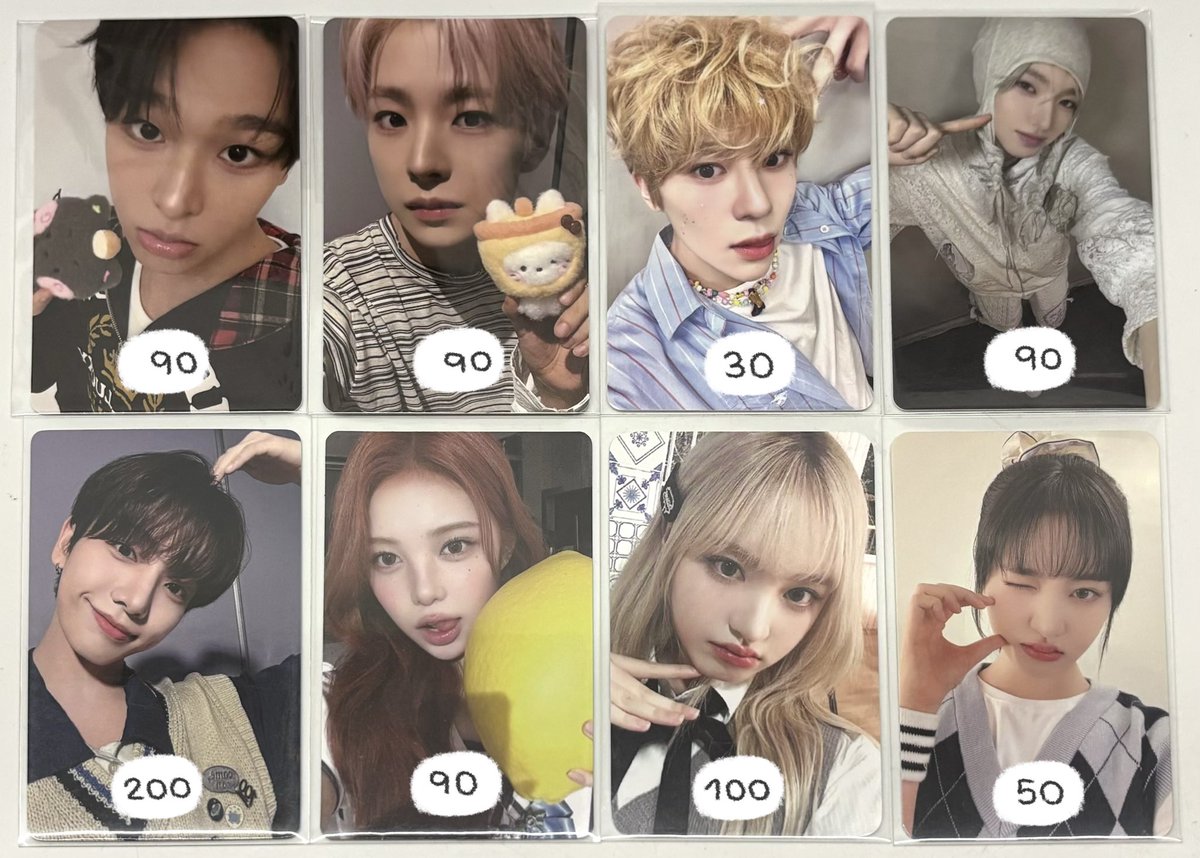 moriimocha_2's tweet photo. ꒰১ wts / พร้อมส่ง ໒꒱

♡ การ์ด
ชิอน ริคุ ยูชิ ซาคุยะ แจฮยอน อีอัน ลิซ

💌 ราคาตามภาพ ค่าส่ง 35฿
#ตลาดนัดnctwish #ตลาดนัดhearts2hearts #ตลาดนัดboynextdoor #ตลาดนัดive https://t.co/MlSEgkEUX0