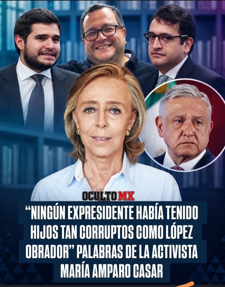 lamusitapg's tweet photo. Los constantes escándalos de contratos y lujos de los hijos de López Obrador confirman lo inédito: ningún presidente había tenido una familia tan cuestionada por presunta corrupción. Se acabó el mito de la austeridad. #HijosDeAMLO #PoliticaMX #Corrupcion4T https://t.co/3oR60iM5Ue