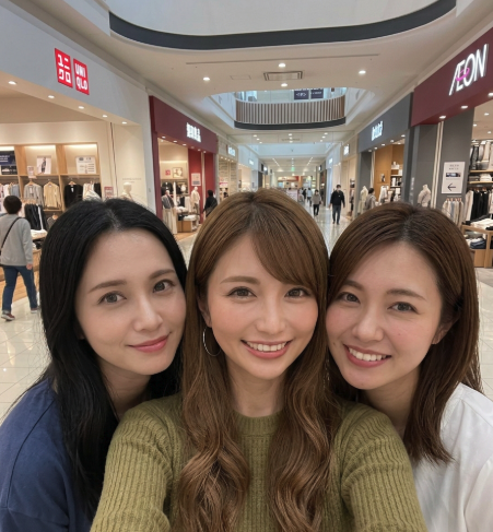 konoha74569's tweet photo. 男性のみなさん正直に答えて。  
この3人の中でどれをあ じ みしたい？  
①左  
②真ん中  
③右  

＊ちなみに私は真ん中のおばさんです笑 https://t.co/cMQEXE8i0r