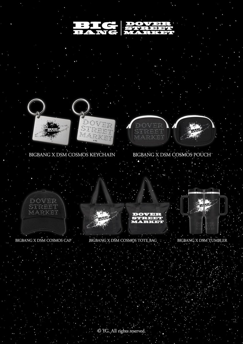 ygselect's tweet photo. BIGBANG X DOVER STREET MARKET
The Chapter Continues.

After a successful run in London, BIGBANG X DOVER STREET MARKET brings its exclusive collection and special installation to Singapore available from Friday 16th October.

Each item from the collection comes with 1x BIGBANG DSM Exclusive random photo card as a gift-with-purchase, photocard quantities are limited and cannot be exchanged.

Address:
18 Dempsey Road
Singapore
249677

Opening Hours:
Monday to Sunday 11:00am - 8:00pm

Visit https://t.co/VX9ARhQeKE for more information!

#BIGBANG #DoverStreetMarket
#DoverStreetMarketSingapore
#BIGBANGXDoverStreetMarket