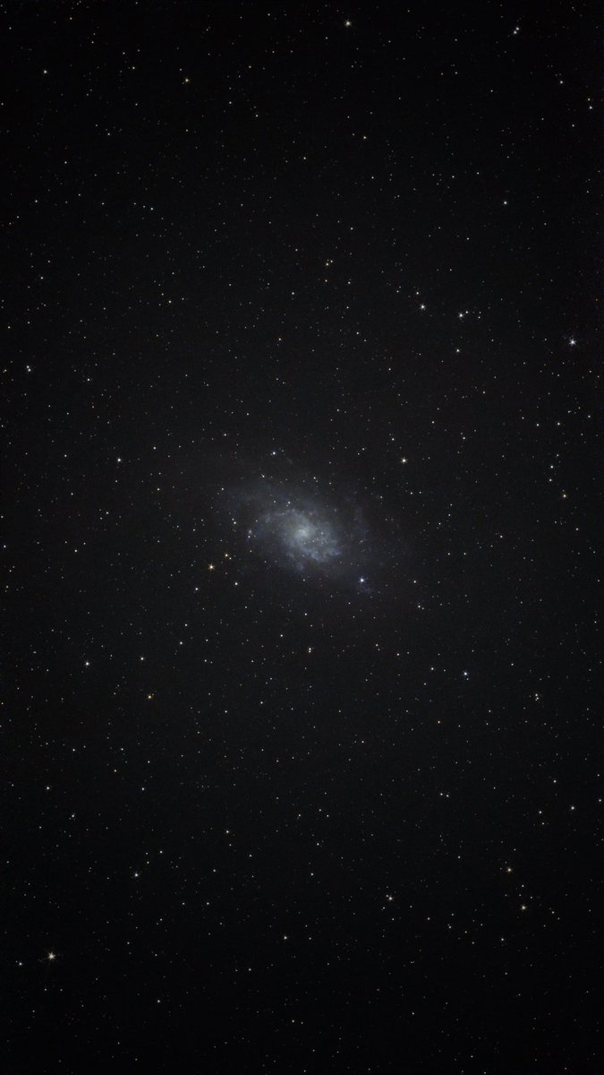 toomuchliving's tweet photo. I captured the Triangulum Galaxy (M33) 🔭 https://t.co/4Q25G307Fy
