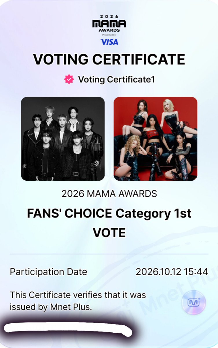 KimSonamoniot7's tweet photo. I vote #BTS For fan's choice Male at #2026MAMAVOTE https://t.co/zboUSufxII