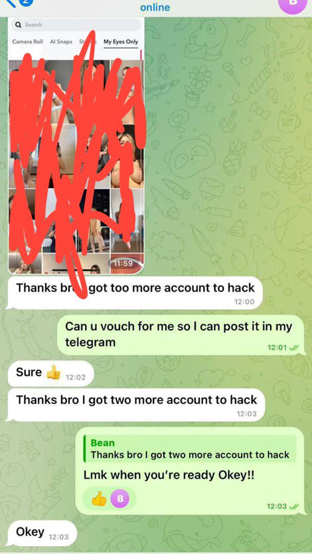 HasnidaIbrah's tweet photo. I can hack in and get all her snap details downloaded and forwarded to you

Text me now👇👇

https://t.co/uXrMpjWQsm

Link in my bio https://t.co/iqvYId1XRC