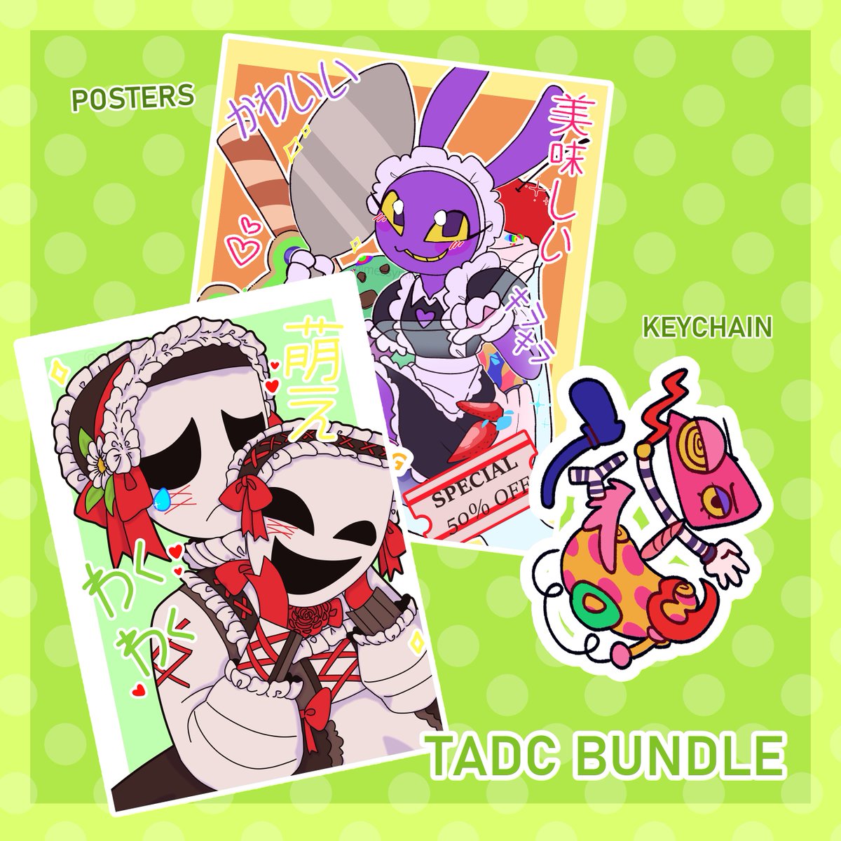 MESSYRXIN's tweet photo. Are you still craving the high and lows of TADC after that finale? Boy, me too! Check out my TADC bundle on ACGGoods to fill in that void before you abstract!
Link in replies ⬇️
#TADCㅤ #ACGGOODS https://t.co/XsnyMUcjH9
