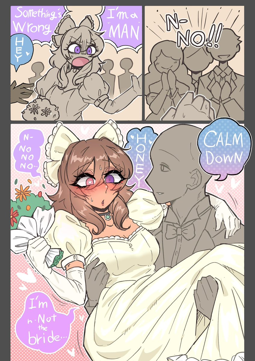 ysdo968's tweet photo. skeb納品しました！
I’m Not the Bride! https://t.co/RFRXNMr6CC