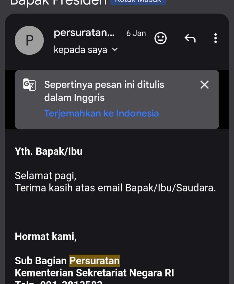 RidwanH2508's tweet photo. Gak nyangka, ternyata sesulit ini berkirim surat ke Istana bagi takyat kecil yg tak punya kenalan siapa siapa.

1 tahun menanti kabar baik atas suratku ini. 1  tahun hidup penuh tekanan dan ketidakpastian.

Yg menguatkan "Allah pasti bersama orang yg sabar" https://t.co/2lqkonc3B8