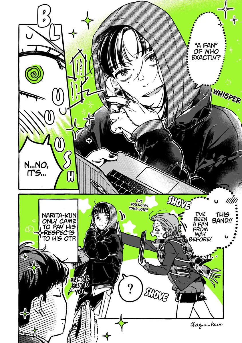 RedSnoelett's tweet photo. I am sooooooooo HYPE
Green YURI is having anime. 
GREEN YURI IS HAVING ANIME!! 

Wooooooo. This is a reminder that I am a fan even before the anime adaption. KREEEEEE

Title: Kininatteru Hito ga Otoko ja Nakatta, Chapter https://t.co/0Bn9f0PJzm