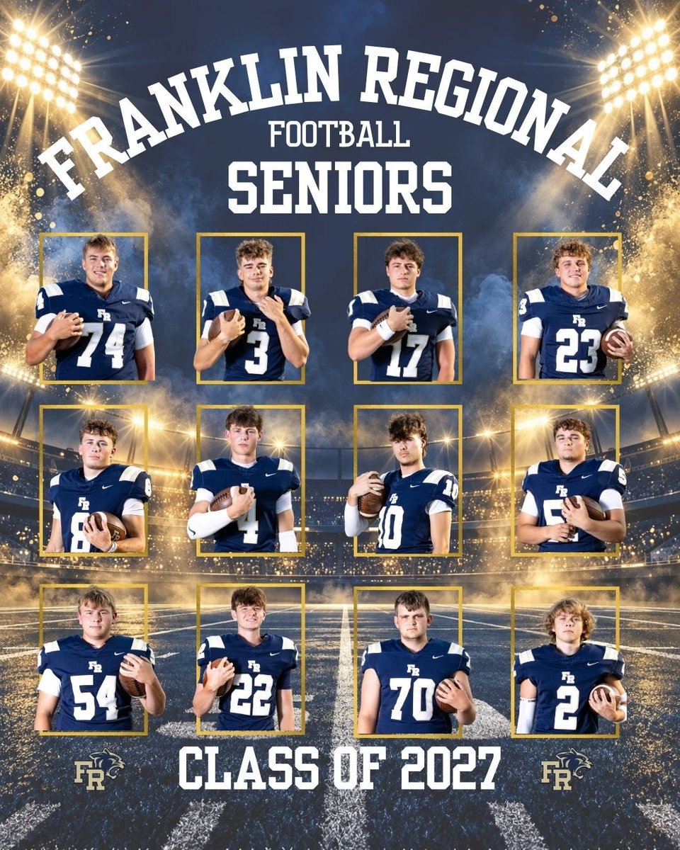 _FR_Football's tweet photo. 12 SENIORS. ONE BROTHERHOOD. MEMORIES THAT LAST FOREVER. https://t.co/pLuEcCfw3v
