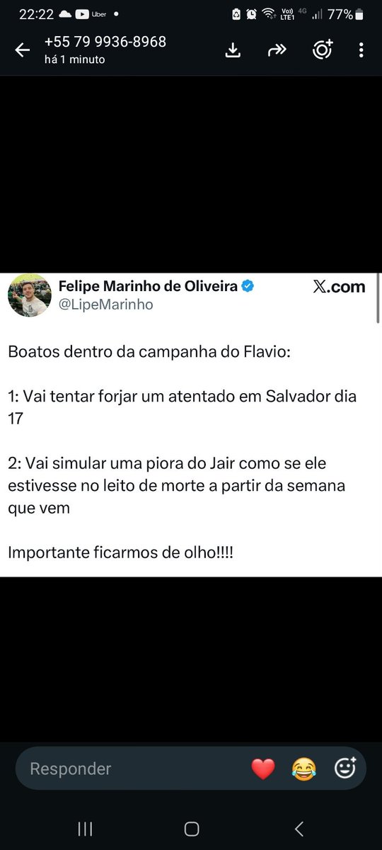 Tinapeper2012's tweet photo. Então bora !  

#BOLSONAROSNUNCAMAIS https://t.co/7qgMHEoBCK