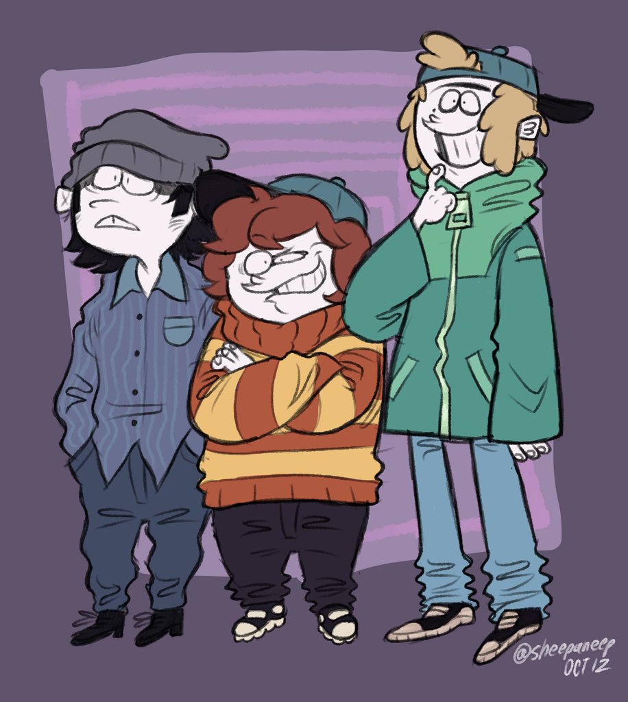 sheepaneep's tweet photo. hatzgang ! crazy how i only just realized maybe a day ago that they're an ed edd n eddy reference i feel so dumb lmao #spookymonth https://t.co/wD4pQAQvjx
