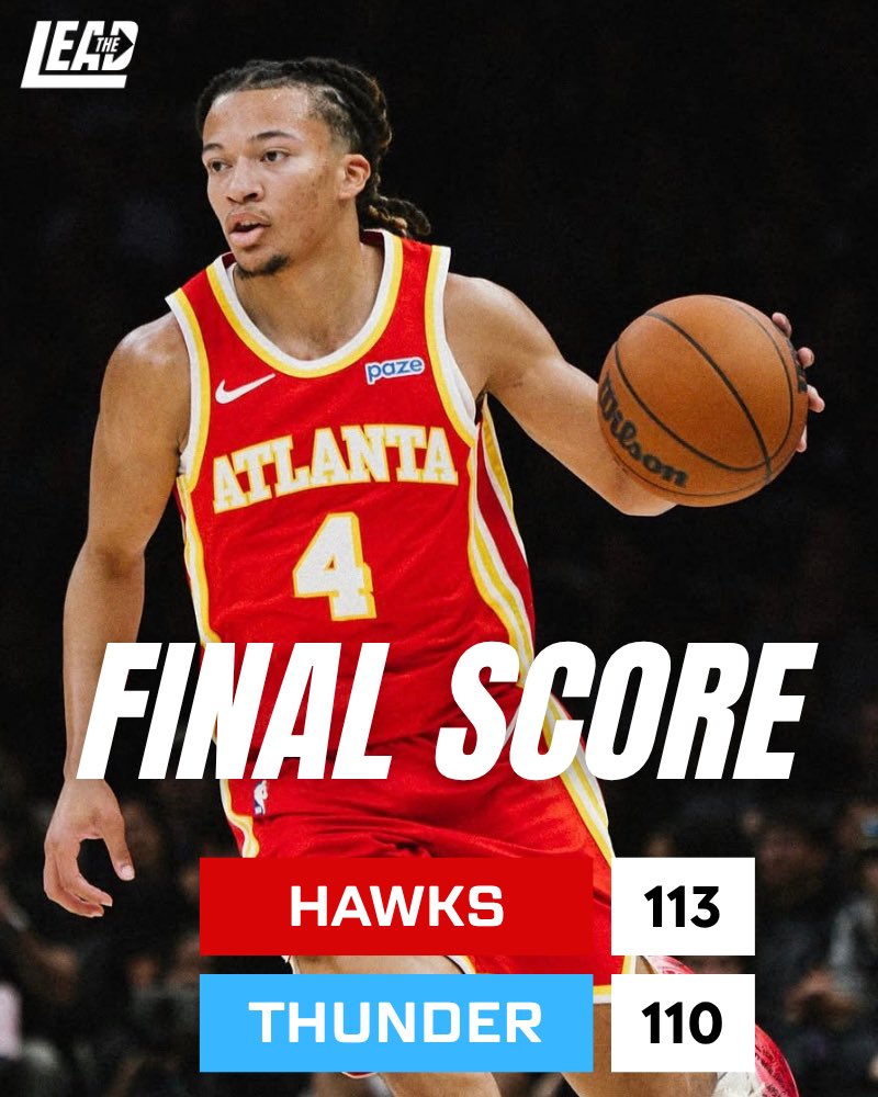 HawksLead's tweet photo. 3 DUBS IN A ROW! 🔥 https://t.co/lfq067c4np
