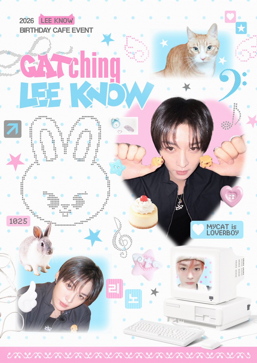 icecreeeam981's tweet photo. ⦮     ⦯
≽•⩊•≼

𝐶𝐴𝑇𝑐ℎ𝑖𝑛𝑔 𝐿𝐸𝐸𝐾𝑁𝑂𝑊

𝔹𝕚𝕣𝕥𝕙𝕕𝕒𝕪 𝕔𝕒𝕗𝕖 𝕖𝕧𝕖𝕟𝕥🐈🐾🎂

𝟚𝟞.𝟙𝟘.𝟚𝟜▸▸▸𝟙𝟘.𝟚𝟝

📍카페 꼬모

 #CATching_leeknow
#리노 #leeknow https://t.co/sOC5WoDNbT