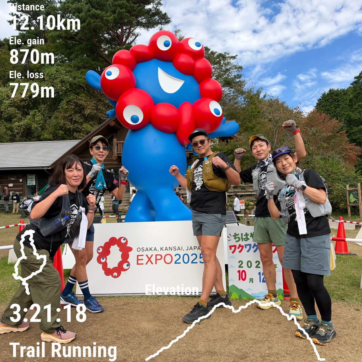 runrunr76093989's tweet photo. 昨日は金剛山と千早園地のミャクミャク見に！なかなか金剛山も人が多かった ミャクミャク効果やね https://t.co/d9yXOQNauj