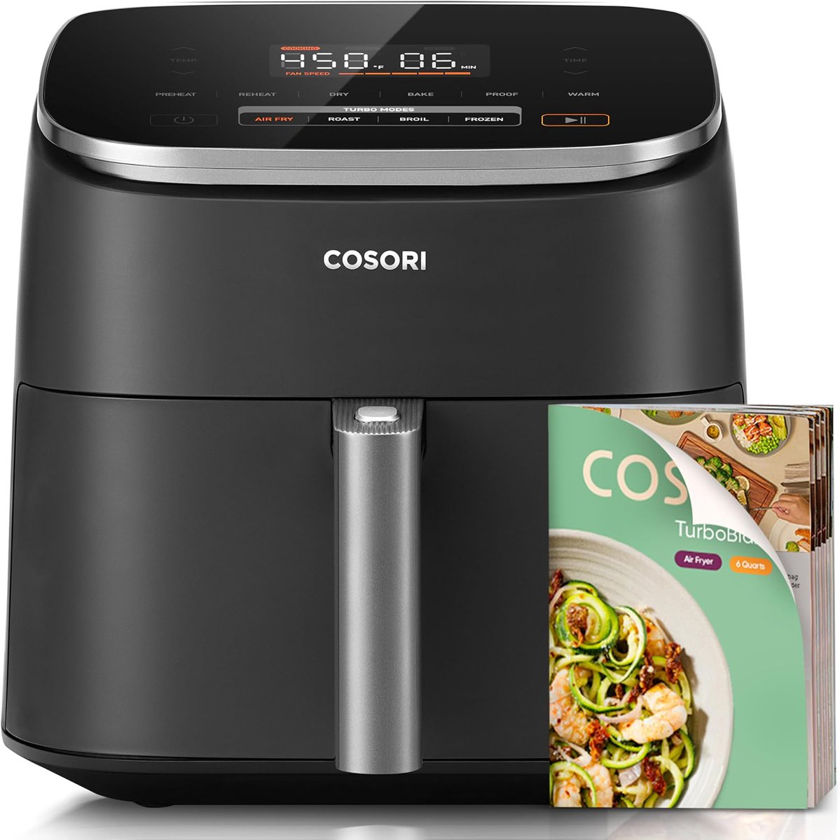 mohammadma1996's tweet photo. 🍟 Crispy meals with up to 95% less oil! The Cosori TurboBlaze 6-Qt Air Fryer offers 9 cooking functions.

🔥 $89.99 | Approx. BDT 11,000
🛒 https://t.co/TqK5VOcAaY

#Cosori #AirFryer

Affiliate Link: This is an affiliate link. Prices and availability may change. https://t.co/EnzMk79Esp