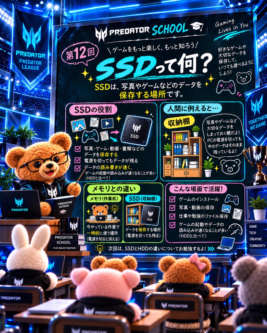 Predator Bear 📣🧸🔥 #AcerPlayMaster on X: 