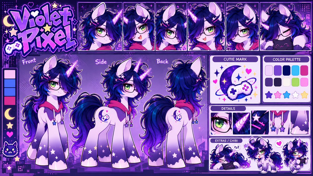 SawceSenpai's tweet photo. I did the pony thing! Even made my old #brony OC! #AIart #Vslop #SenpAI https://t.co/KPvxj9DJO5