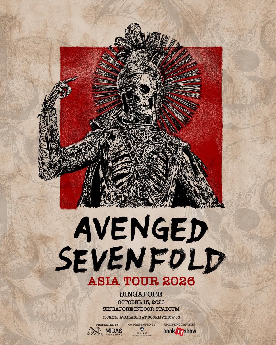 mtgh's tweet photo. TODAY:

SINGAPORE
* @TheOfficialA7X by @midaspromotions
https://t.co/uOUgF2zjN6

MALAYSIA
* Totorro by @SoundscapeMY
https://t.co/6gzhXWmTiO

THAILAND
* @theweeknd by @livenationth
https://t.co/r70HurHnIG https://t.co/dtaKsSj2oS