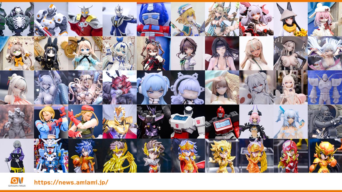 amiamihobbynews's tweet photo. ￣￣￣￣￣￣￣￣￣￣￣￣￣￣￣￣
📸#あみにゅー レポート公開中📸
＿＿＿＿＿＿＿＿＿＿＿＿＿＿＿＿
#上海ワンフェス #WF上海2026

Wonder Festival 2026 上海[Shanghai]
① https://t.co/dbPtoDYg14
② https://t.co/9pJgPxmKFG
③ https://t.co/feAnPQ0apS
④ https://t.co/uzR2eNYxew 
⑤ https://t.co/Sf2Rnn741a
⑥ https://t.co/8kX0UjhKks
⑦ https://t.co/mUjbCHkHvA 

🎦#あみあみホビーキャンプ アフタームービー
https://t.co/JoLT84xC2B