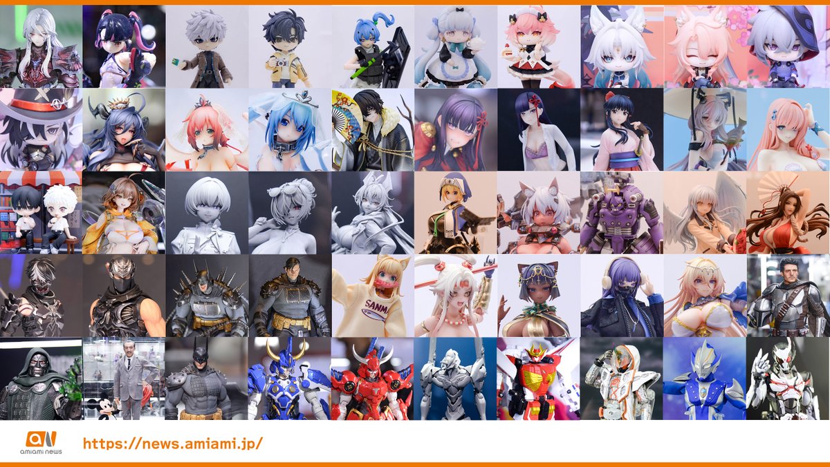 amiamihobbynews's tweet photo. ￣￣￣￣￣￣￣￣￣￣￣￣￣￣￣￣
📸#あみにゅー レポート公開中📸
＿＿＿＿＿＿＿＿＿＿＿＿＿＿＿＿
#上海ワンフェス #WF上海2026

Wonder Festival 2026 上海[Shanghai]
① https://t.co/dbPtoDYg14
② https://t.co/9pJgPxmKFG
③ https://t.co/feAnPQ0apS
④ https://t.co/uzR2eNYxew 
⑤ https://t.co/Sf2Rnn741a
⑥ https://t.co/8kX0UjhKks
⑦ https://t.co/mUjbCHkHvA 

🎦#あみあみホビーキャンプ アフタームービー
https://t.co/JoLT84xC2B