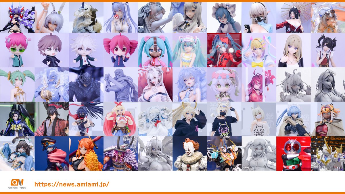 amiamihobbynews's tweet photo. ￣￣￣￣￣￣￣￣￣￣￣￣￣￣￣￣
📸#あみにゅー レポート公開中📸
＿＿＿＿＿＿＿＿＿＿＿＿＿＿＿＿
#上海ワンフェス #WF上海2026

Wonder Festival 2026 上海[Shanghai]
① https://t.co/dbPtoDYg14
② https://t.co/9pJgPxmKFG
③ https://t.co/feAnPQ0apS
④ https://t.co/uzR2eNYxew 
⑤ https://t.co/Sf2Rnn741a
⑥ https://t.co/8kX0UjhKks
⑦ https://t.co/mUjbCHkHvA 

🎦#あみあみホビーキャンプ アフタームービー
https://t.co/JoLT84xC2B