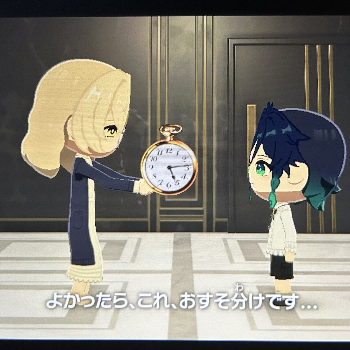 Tukisiro0000's tweet photo. おすそ分けで時の権能を渡さないでくださいイスタロトさん https://t.co/iZBI9DEABI