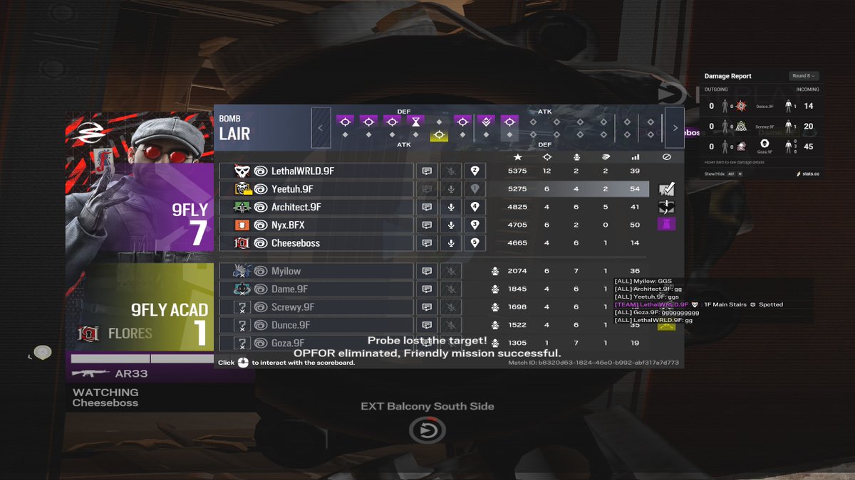 YeetuhR6's tweet photo. Big ggs to our Academy team, was a really fun playoff game. love those guys they have hella potential and with some more practice as a solid 5 they're gonna be a top team. 
@landonboyle @ArchitectR6 @CheesebossR6 
shoutout @Nyx_r6 for subbing what a goat. https://t.co/IVc5kehiWw
