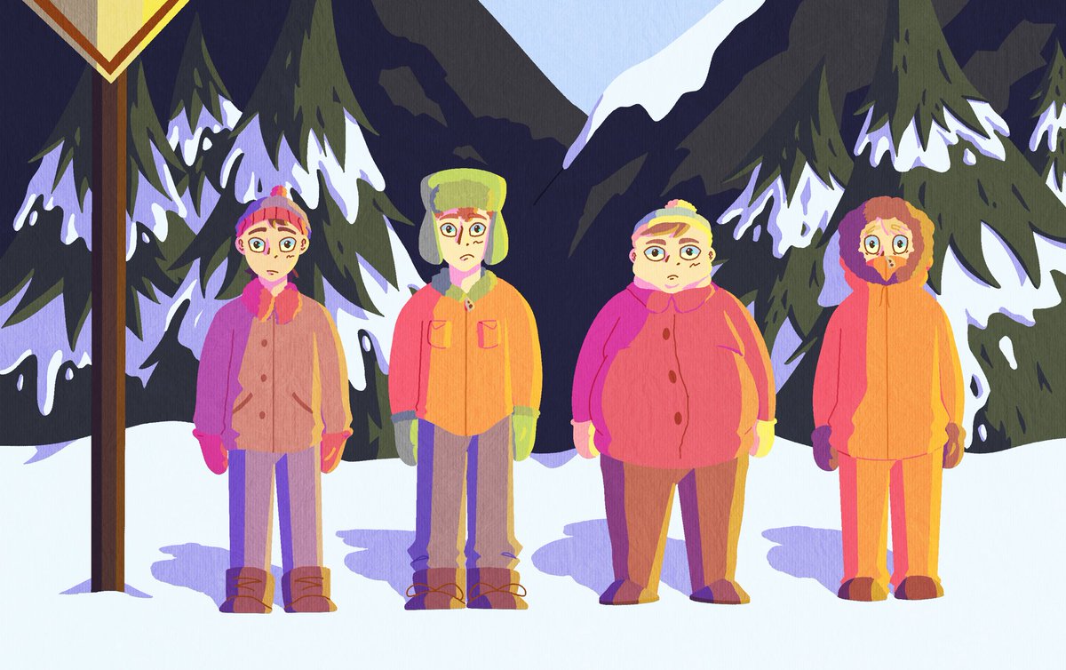 Aethernet0's tweet photo. Got tired of larping South Park so I started watching it for real 
#sptwt https://t.co/f3DVlZxBAf