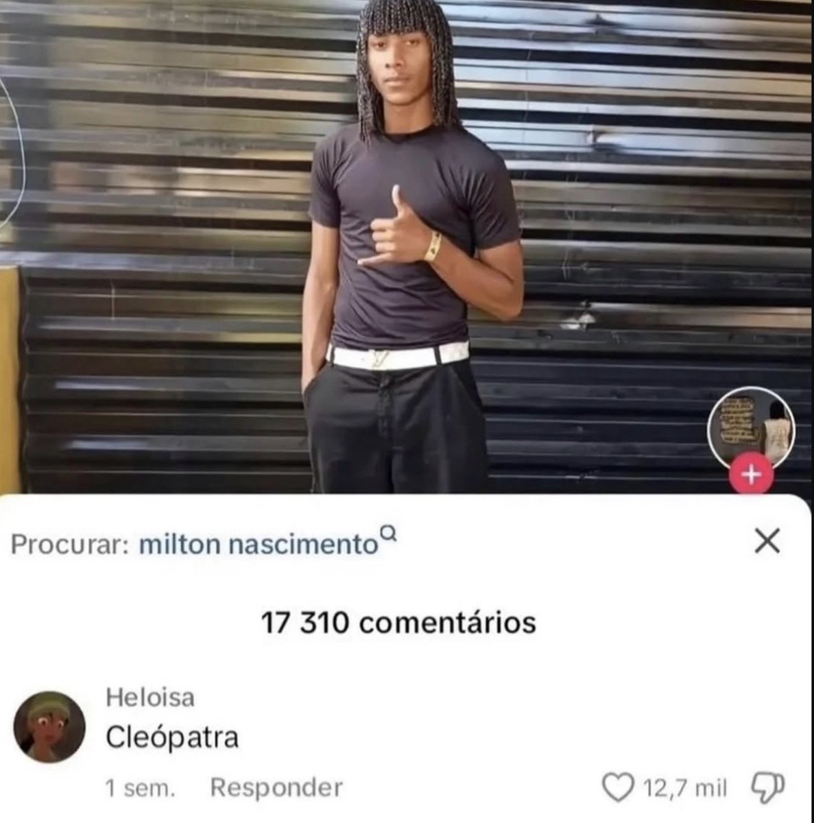 senshi_real's tweet photo. CLEÓPATRA KKKKKKKKKK https://t.co/yRaWdJyYhc