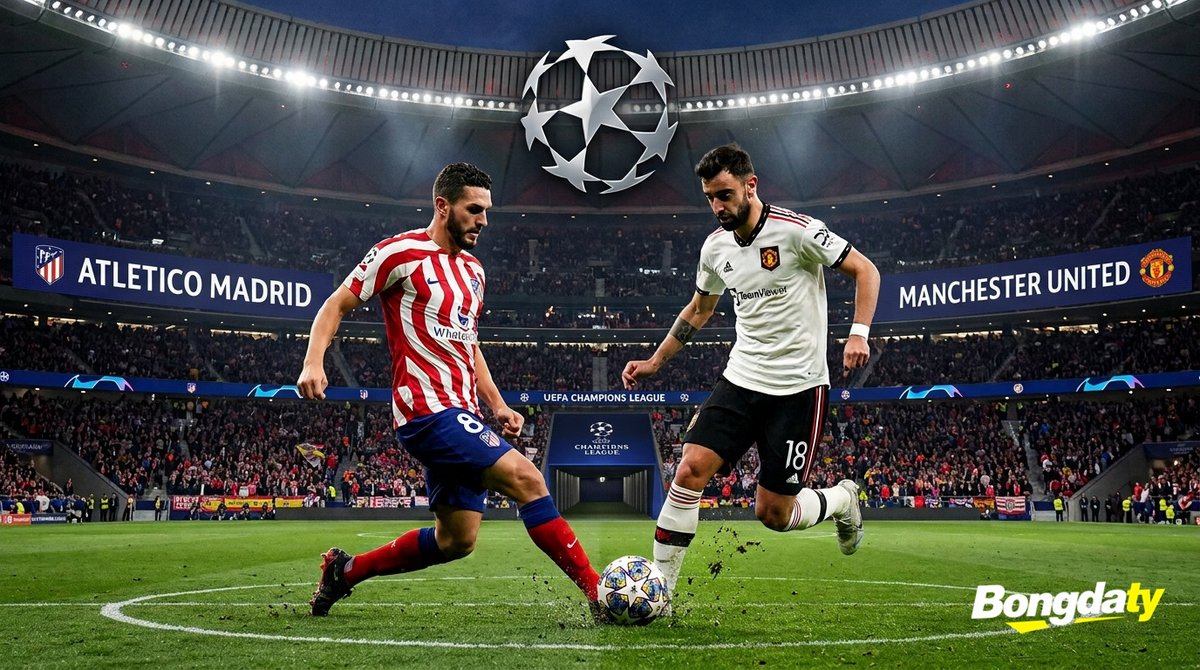 Bongdaty's tweet photo. 🔥 #UCL Atletico Madrid vs Man Utd ⚔️
⏰ 02:00, 14/10 (ICT)
Phòng ngự thép đụng độ phản công chớp nhoáng! Ai sẽ mỉm cười?
🎯1-1 / 2-1
https://t.co/Dxu5CRpXni
https://t.co/IjAxysvXHR
https://t.co/gJEV0ZNCeN
https://t.co/YHokAqvKat
#AtletiMUFC #AFC #BongDa #Live #DuDoan https://t.co/rLFVCBniV4
