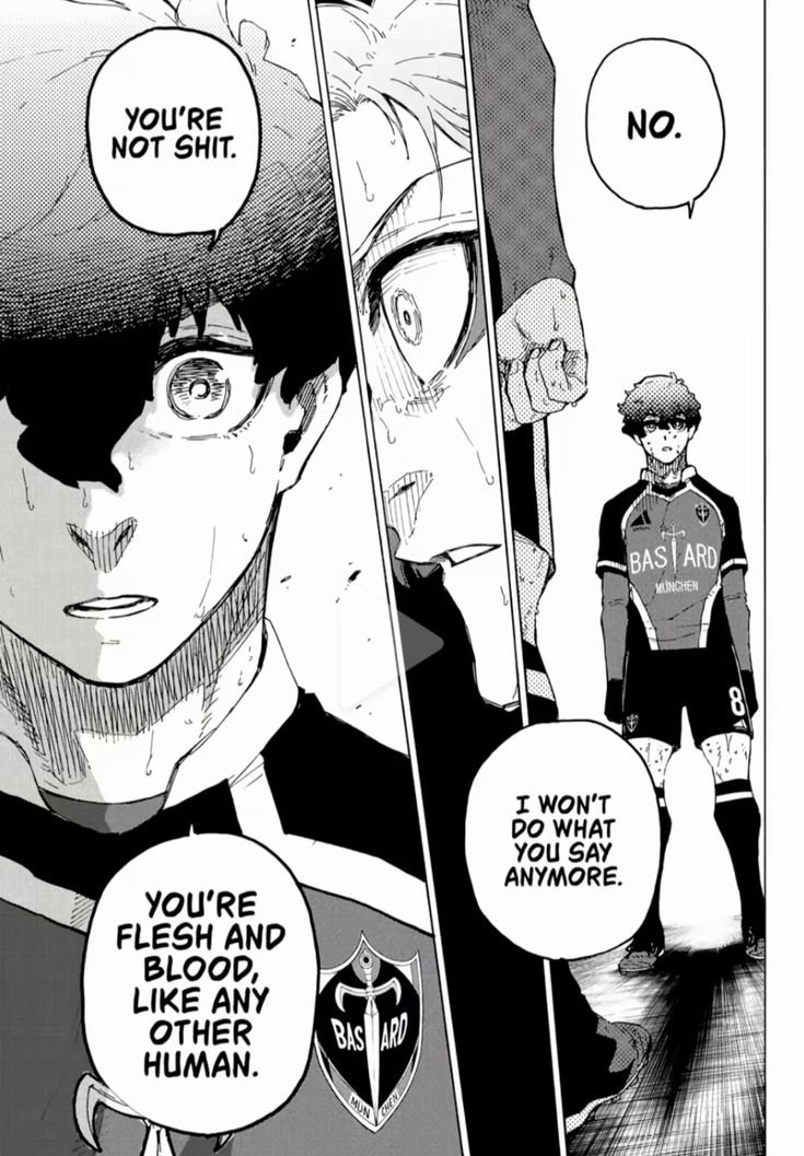ness4brains's tweet photo. This might be my favourite line in all of bluelock https://t.co/LdA8A26d6M