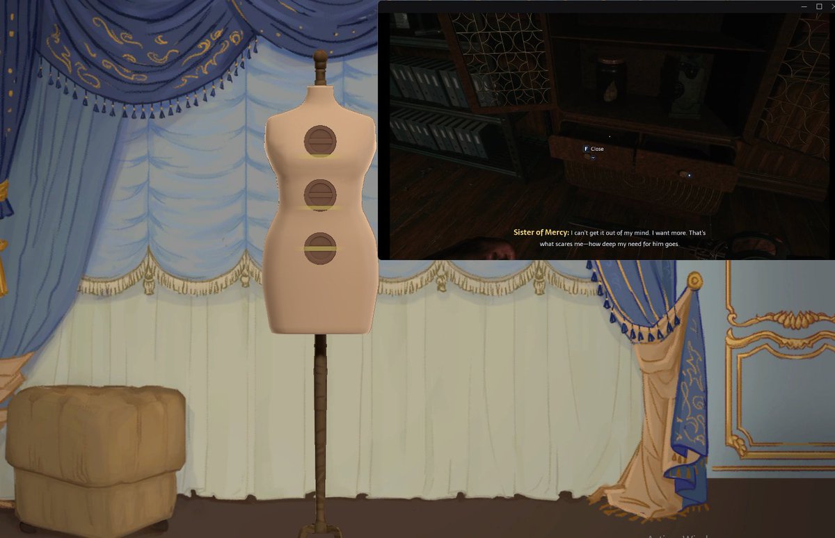rufdev's tweet photo. Jugando al Dressmaker con un streaming del Hellraiser de fondo así si me da demasiado miedo veo el Hellraiser y me calmo https://t.co/SeGWbhCJGv