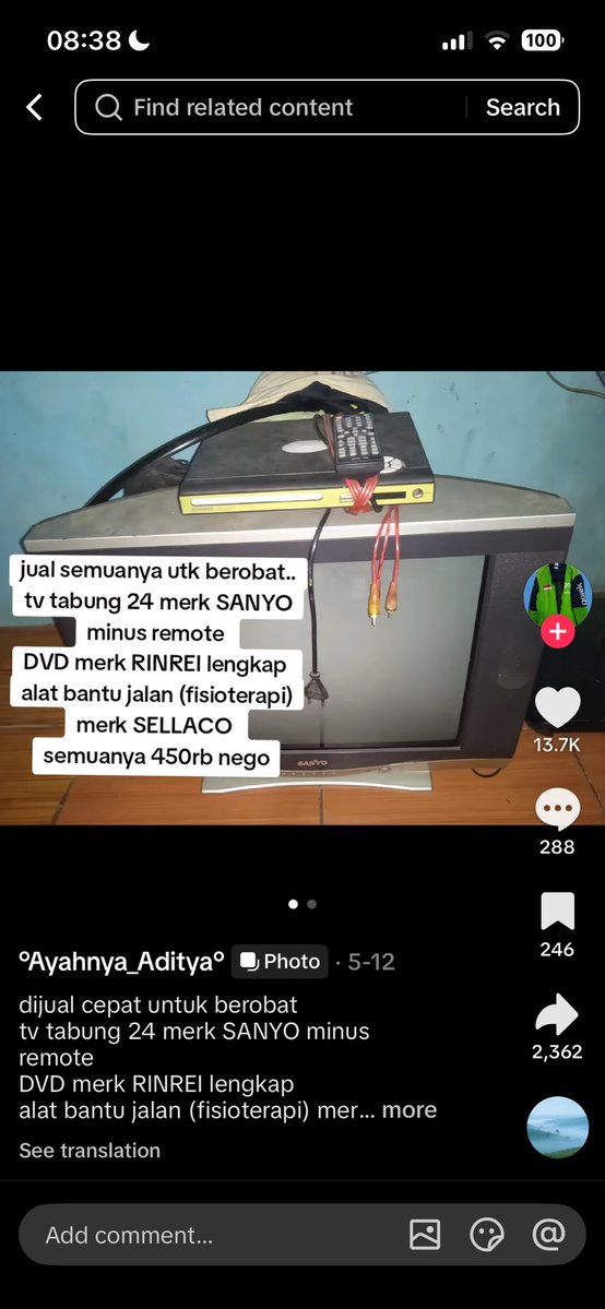 r6ypt's tweet photo. haloo semuanya, lately i’ve been seeing this person on my fyp and i felt the need to share his story here too. beliau driver gojek, a single dad with a son, yang sedang berjuang melawan stroke. i don’t have much, tapi jika ada yg berkenan boleh bgt coba bantu bapak sofyan yaa :-) https://t.co/AjoMjtwynf