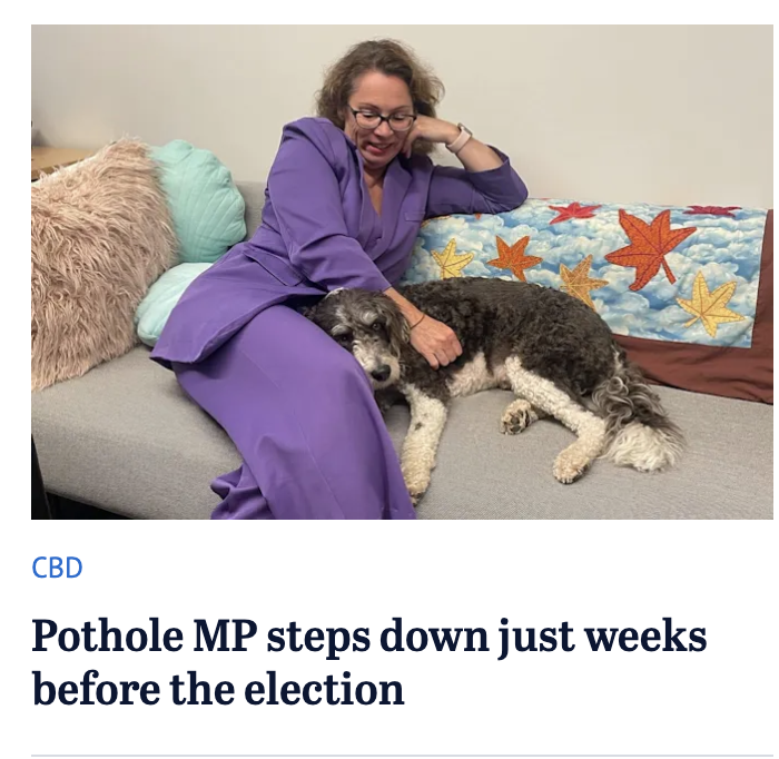 HaveeSnowball's tweet photo. Another dud ALP politician going into hiding before their hiding. Good riddance. https://t.co/aRzK8CSmK6