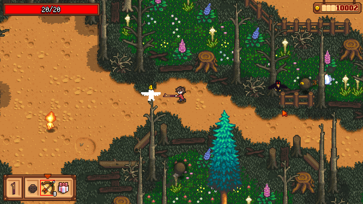 gamespark's tweet photo. 『Stardew Valley』制作者の次回作『Haunted Chocolatier』はアクションRPG寄りのゲームに。でも、ちゃんと「町ゲー」で鉱山に行くの好きだった人向け
https://t.co/JyU7Z6EqAH https://t.co/epU5pPfXDu