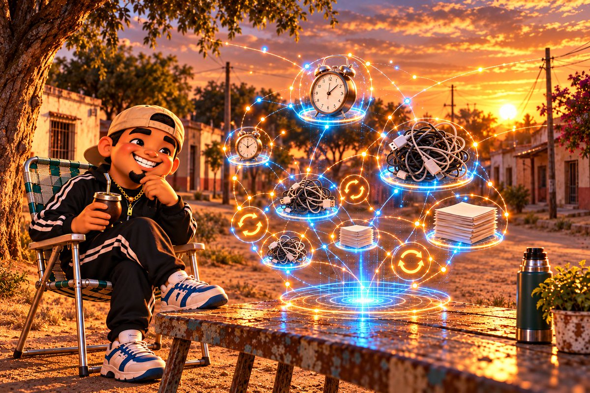 catawiid's tweet photo. Meet El Chueco Benitez, our fictional scout from Anatuya.

His radar starts with a question: what keeps wasting people's time?

Spot a recurring problem. Check who needs it solved. Test before building.

Borrow his radar with the free prompt below. https://t.co/MqCuyDIpOb