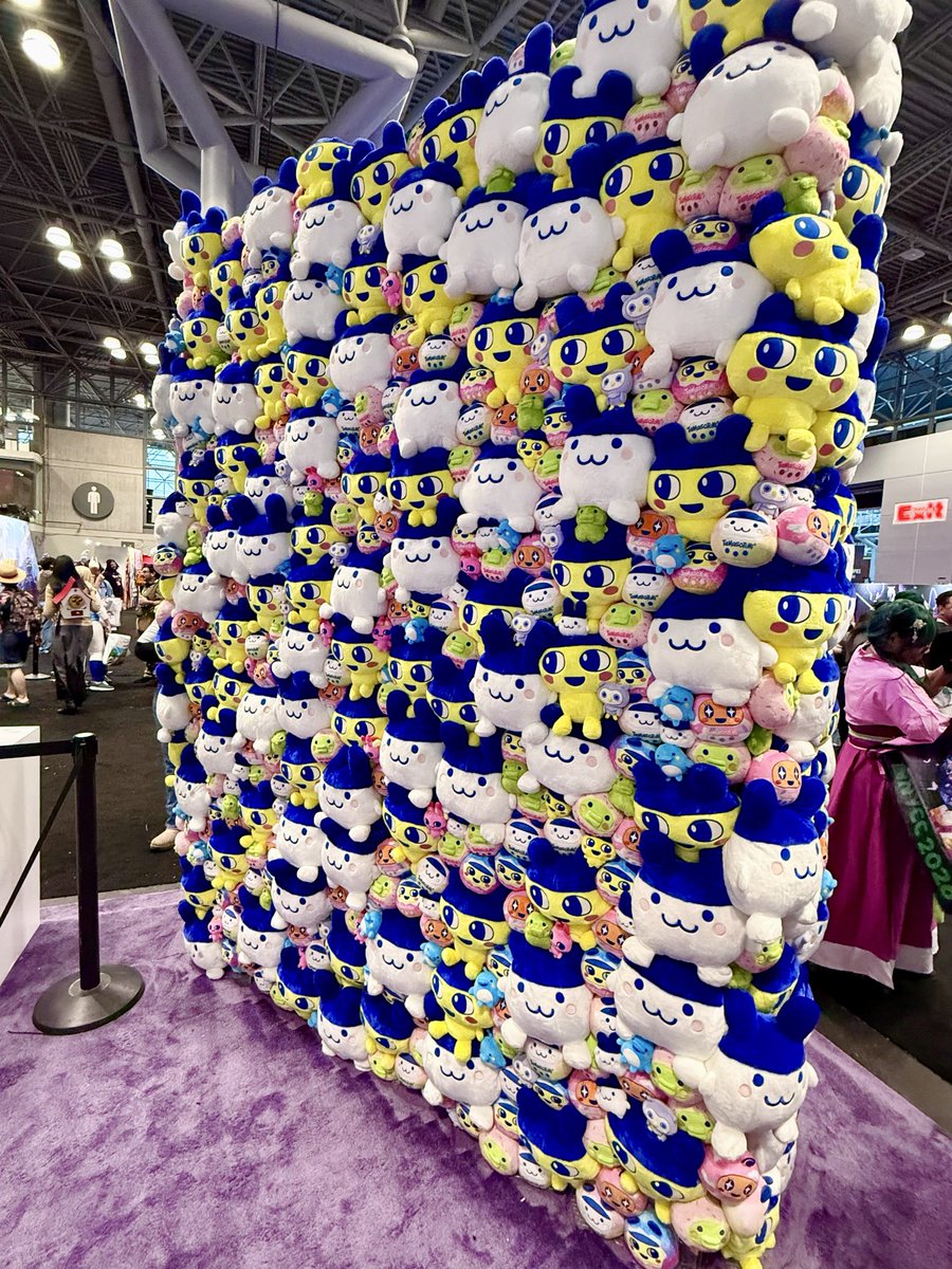 TamaPalace's tweet photo. our favorite part of the New York Comic-Con 2026 booth

#tamapalace #tamagotchi #tmgc #tamatag #virtualpet #bandai #nycc https://t.co/t6O7NUUpXW