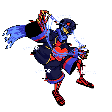 SpiderBoioboi's tweet photo. speaking of sans, this glitchy asshole also made his way in... https://t.co/z0IbE4G72s