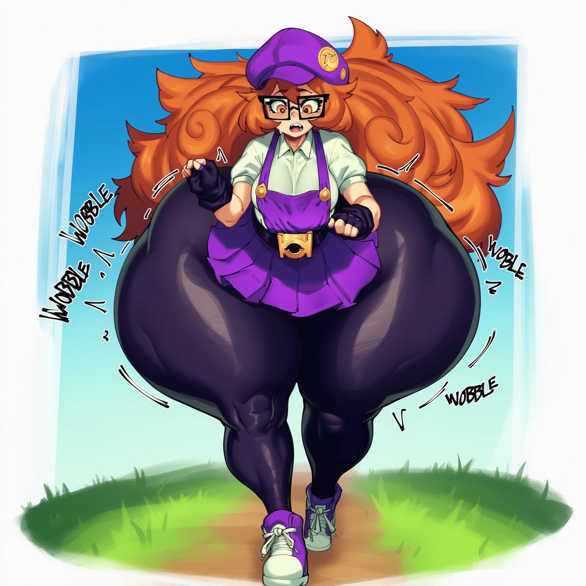 AiBlimpExploder's tweet photo. I wanted to have some fun with @LynTypes’s OC!! She’s honestly a cutie heheh https://t.co/0OfORdrDID