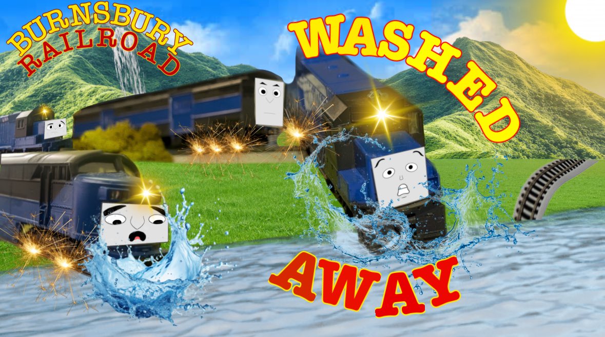 Trainboy332's tweet photo. Burnsbury Railroad returns this Friday!!! Come and see what happens this time around!!! Link: https://t.co/3ByuLV2VCk https://t.co/ax2qrMGPP2