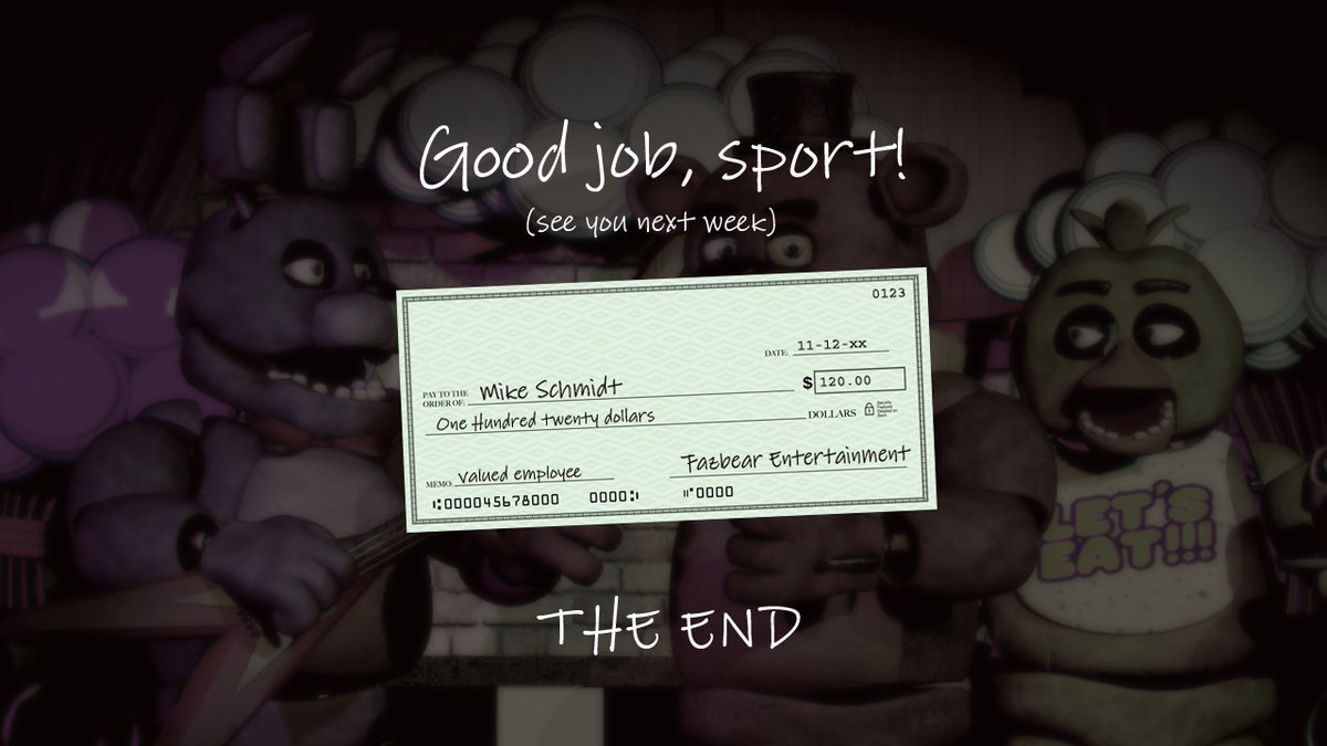 xnightcor3's tweet photo. tmbn nos pasamos el fnaf 1 en stream :3 https://t.co/M4ZFUzVATX