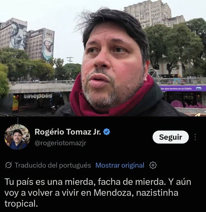 vasudevakamaswa's tweet photo. @marcalpalazzolo Insultó a Milei? Golpista, peronista, mentiroso? https://t.co/eYPx0KQkz1