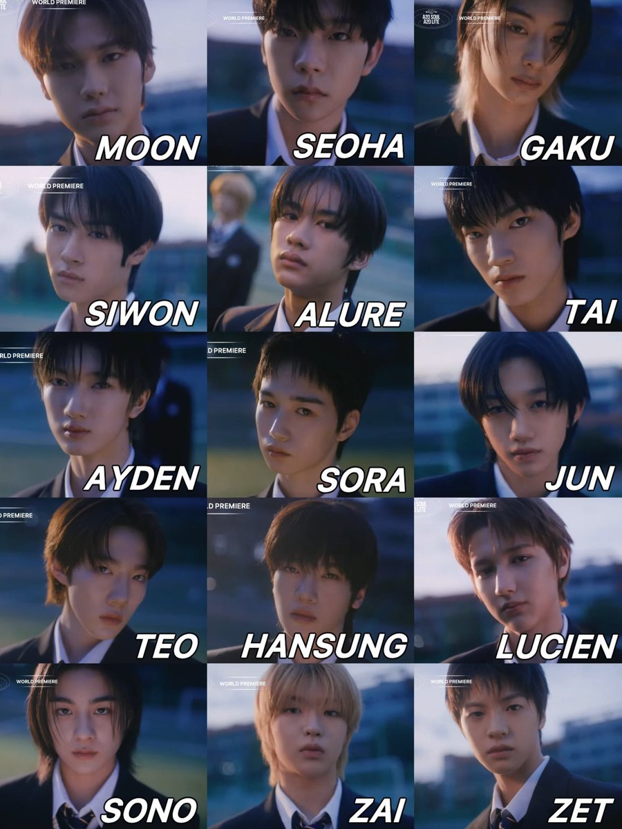 A2OSOULBASE's tweet photo. 📣 Official Nationalities and Birth Year of #A2OSOUL Members! 📣

- Moon🇰🇷2007
- Sora🇯🇵2007
- Seoha🇰🇷2008
- Gaku🇯🇵2009
- Teo🇨🇳2009
- Jun🇨🇳2009
- Lucien🇰🇷🇺🇸2010
- Hansung🇰🇷2010
- Tai🇨🇳2011
- Siwon🇰🇷🇯🇵2011
- Sono🇯🇵2011
- Alure🇹🇭2011
- Zai🇨🇳2012
- Ayden🇨🇳2012
- Zet🇨🇳2012 https://t.co/o8Ztjw3Avn