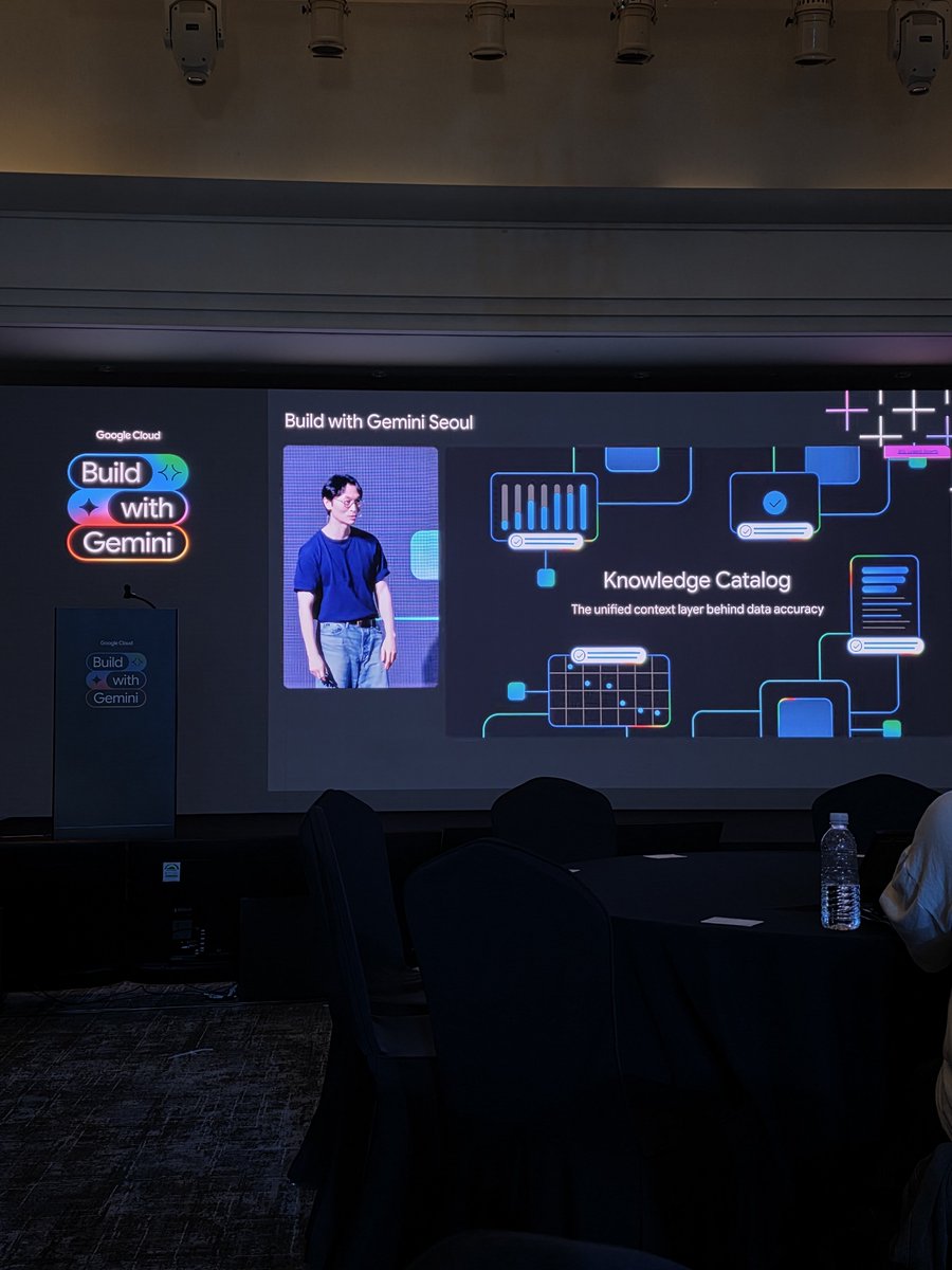 mingmingbbs's tweet photo. Build with Gemini Seoul
#Googlecloud #BuildwithGemini https://t.co/0CTBICwRm0