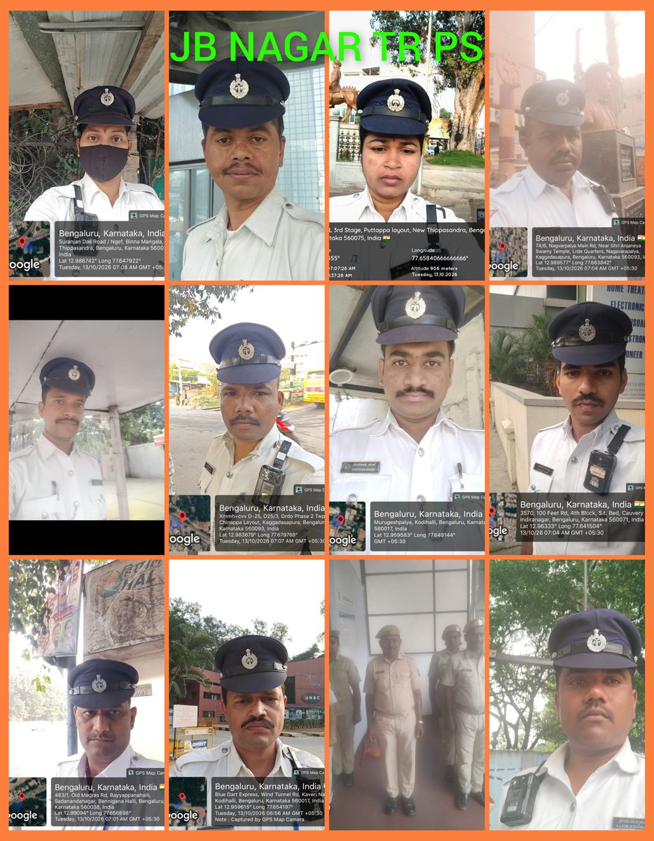 jbnagartrfps's tweet photo. ಶುಭೋದಯ ಆತ್ಮೀಯ ಪ್ರಯಾಣಿಕರೇ, ವಿವಿಧ ಸ್ಥಳಗಳಲ್ಲಿ ನಮ್ಮ ಸಿಬ್ಬಂದಿ ನಿಮ್ಮ ಪ್ರಯಾಣಕ್ಕೆ ಸಹಾಯ ಮಾಡುತ್ತಾರೆ.
#FollowTrafficRules            
We are here assisting you with your commute. Have a good day ahead!

@CPBlr @Jointcptraffic @DCPTrEastBCP @blrcitytraffic https://t.co/SKWk41YvSJ