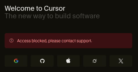Sh1d0wx's tweet photo. @X Tried, it didn't work. Clicked sign with X ... https://t.co/Wg30eMxmvb